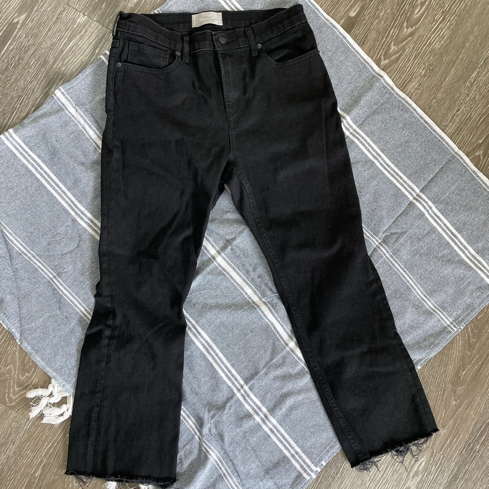 Everlane The Kick Crop Jean - 29 Black